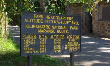 Day Hike Mount Kilimanjaro via Marangu Route
