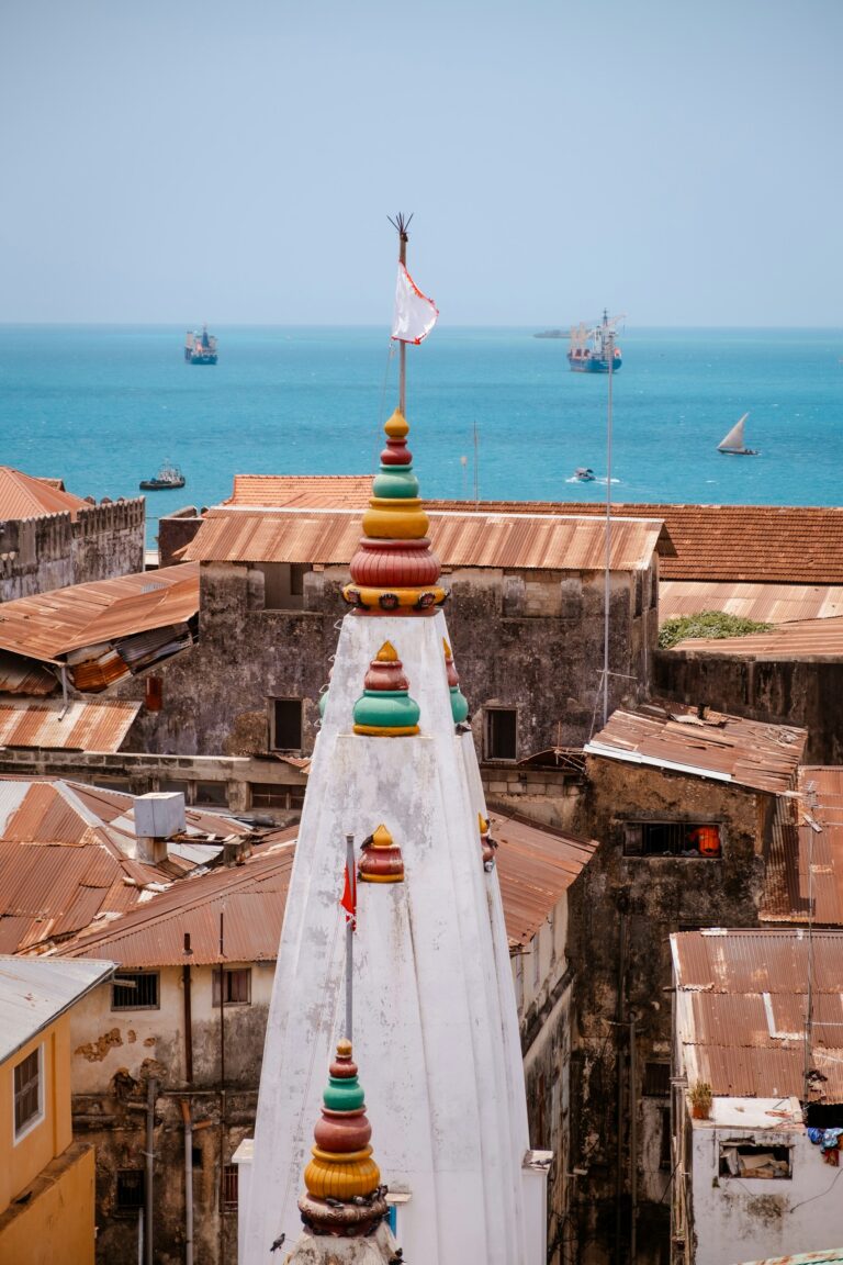 Stone Town seafront buildings