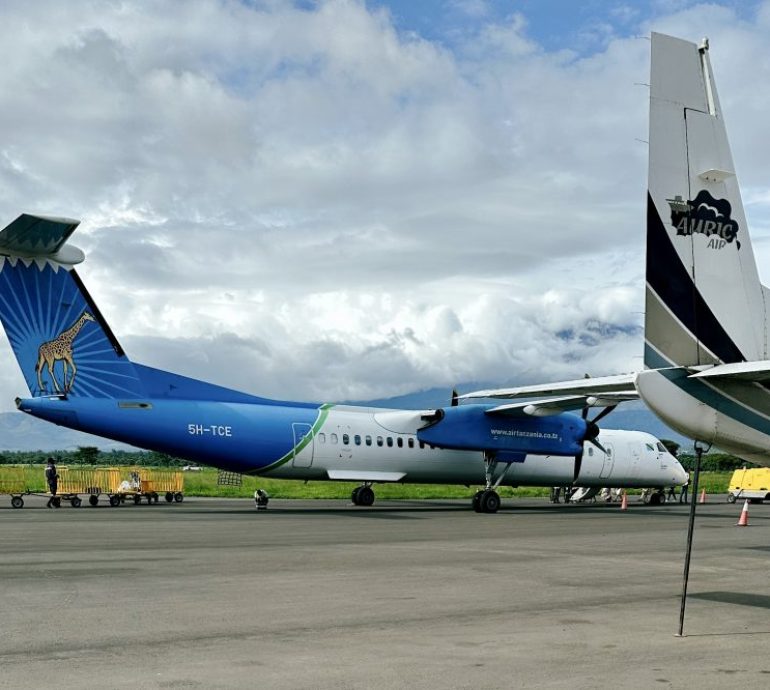 Air_Tanzania_Bombardier_at_Arusha_Airport_2023-1024x666